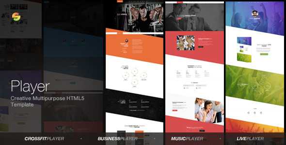 Player - Creative Multipurpose HTML5 Template