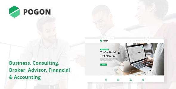 Pogon v1.0.2 - Business and Finance Corporate WordPress Theme