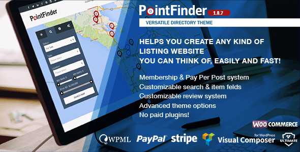 Point Finder v1.8.7.6 - Versatile Directory and Real Estate
