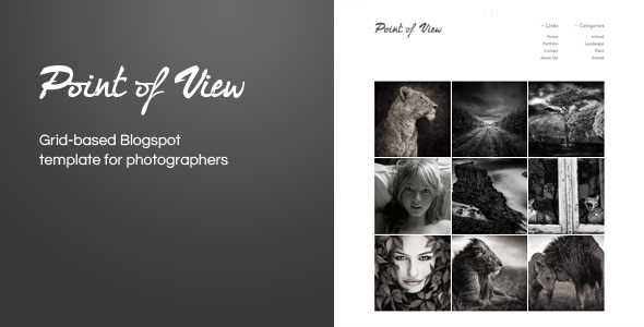 Point Of View Themeforest (Blogger Template)