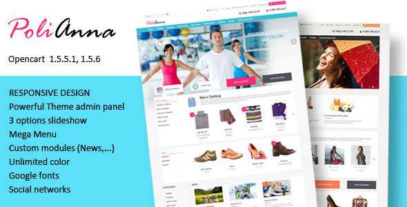 Polianna – Themeforest Responsive OpenCart Theme