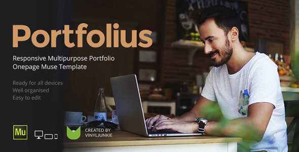 Portfolius v1.0 - Responsive Multipurpose Portfolio Muse Template