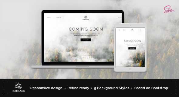 Portland — Creative Coming Soon & Maintenance Mode Template