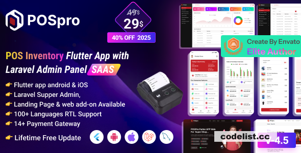 POS Pro v5.6.1 - Advanced POS & Inventory Management System - nulled