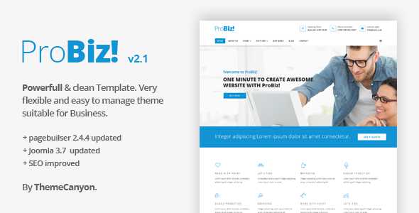 ProBiz! v2.2 - Creative Multipurpose Business Template