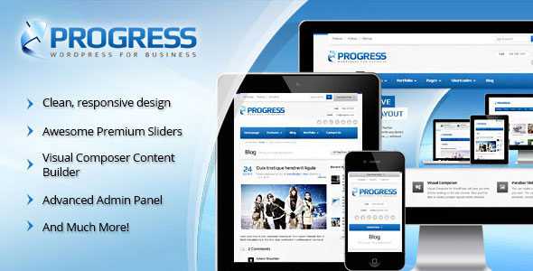Progress - Themeforest Responsive Multi-Purpose Theme