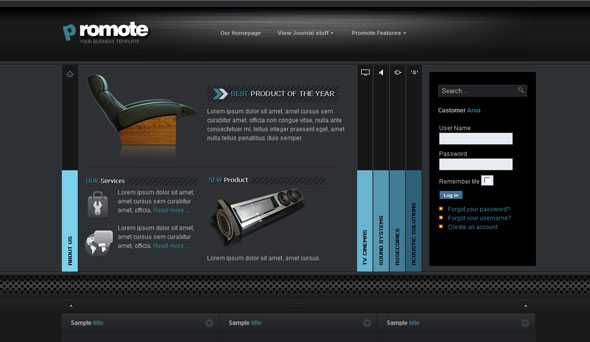 Promote - BonusThemes Joomla 2.5 Template