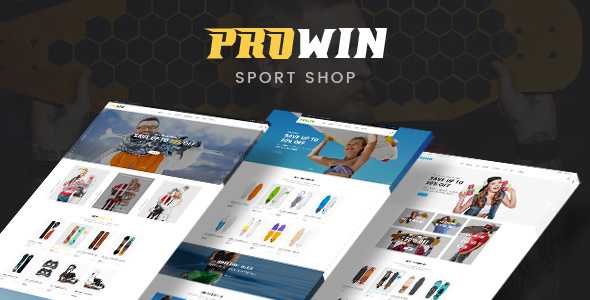 Prowin v1.0 - Sport Responsive Prestashop Theme