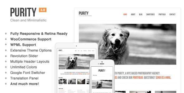 Purity v4.3.7 - Responsive, Minimal & Bold WP Theme