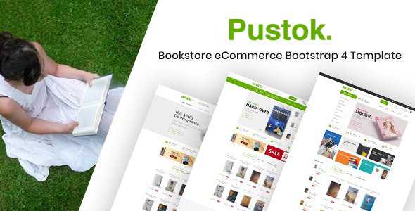 Pustok v1.0.4 - Book Store HTML Template