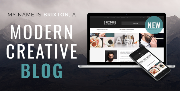 BRIXTON V3.1.4 - WORDPRESS BLOG THEME