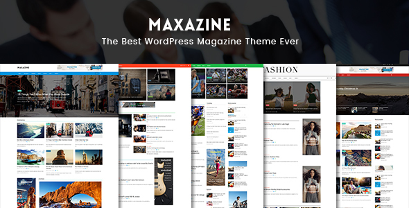 MAXAZINE V1.0.2 - NEWS, MAGAZINE & BLOG WORDPRESS THEME