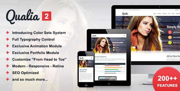 Qualia v2.0 - Themeforest Flexible Multi-Purpose Theme