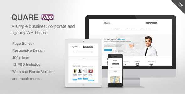 Quare - Themeforest Responsive Multi-Purpose Theme