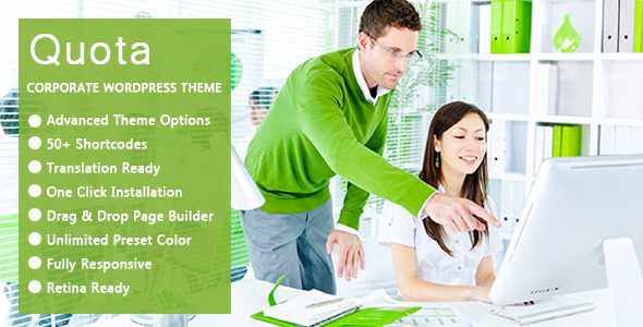 Quota v1.1 - Business & Corporate Responsive Theme