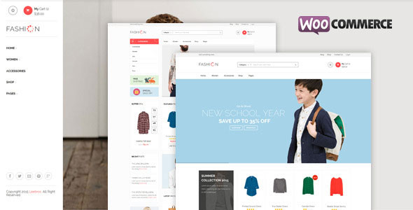 FASHION STORE - RESPONSIVE WOOCOMMERCE THEME