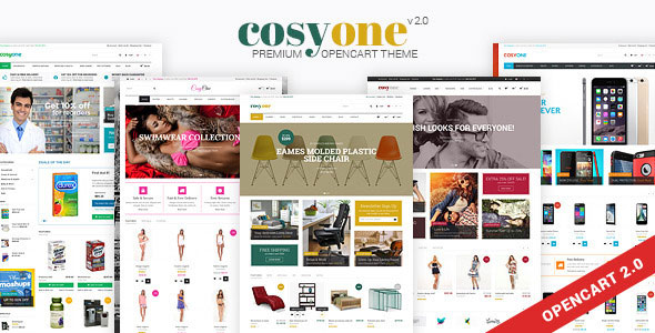 COSYONE V2.0 - MULTIPURPOSE OPENCART THEME