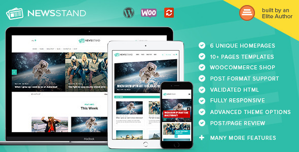 NEWSSTAND V1.0.18 - MAGAZINE/BLOG/SHOP WORDPRESS THEME