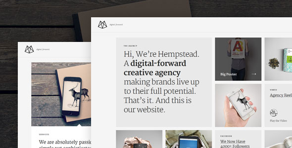 HEMPSTEAD – RESPONSIVE WORDPRESS PORTFOLIO THEME