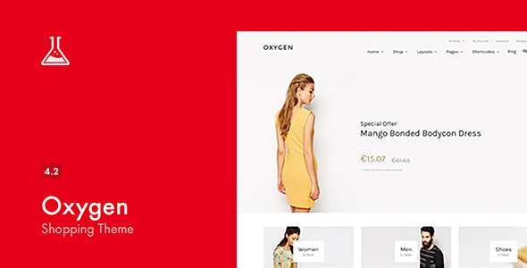 OXYGEN V4.2 - WOOCOMMERCE WORDPRESS THEME