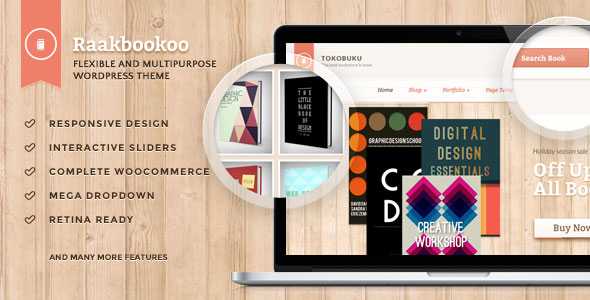 Raakbookoo - Woocommerce Theme For Book Store