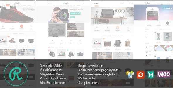 Raboda v1.5.2 - eCommerce Responsive WordPress Theme