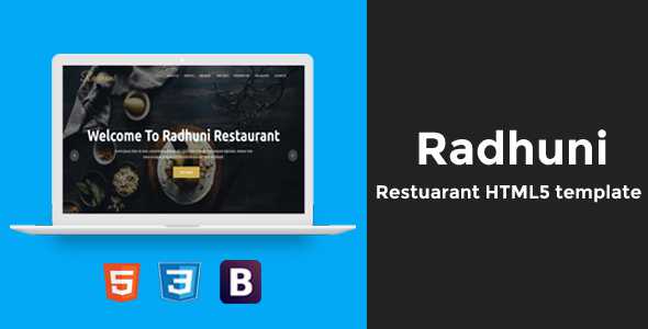 Radhuni - Restaurant HTML5 Template