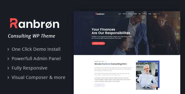 Ranbron v1.9 - Business and Consulting WordPress Theme