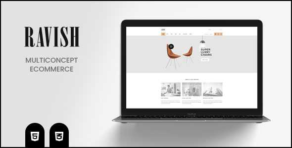 RAVISH - MultiConcept eCommerce Template