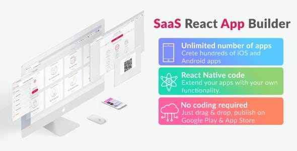 React App Builder v12.0.1 - SaaS - Unlimited number of apps