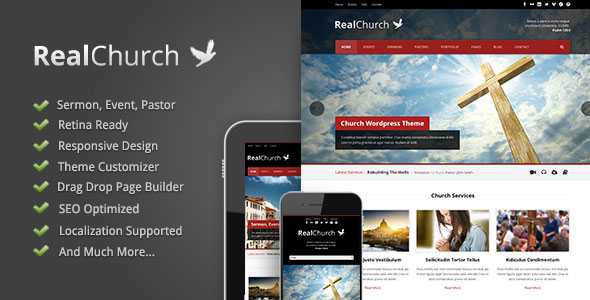Real Church - Themeforest Responsive Retina Ready Theme