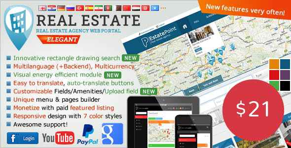 Real Estate Agency Portal v1.6.6 - nulled