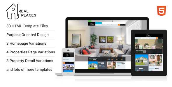 Real Places - HTML5 Template for Real Estate
