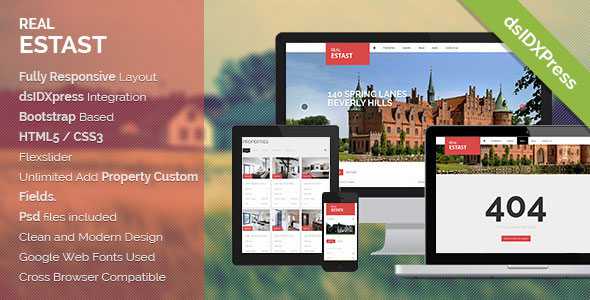 RealEstast v3.0.5 - Responsive Real Estate WordPress Theme