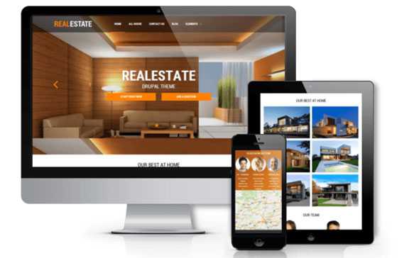 RealEstate - Creativemarket Responsive Drupal Theme