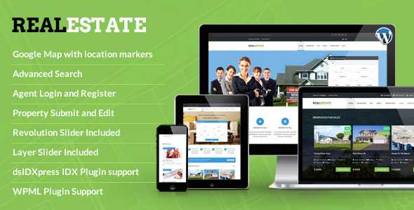 RealEstate v1.2 - Themeforest Responsive Real Estate Theme