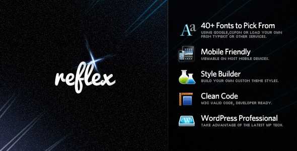 Reflex - Themeforest Dynamic Grid Portfolio + Blog Theme