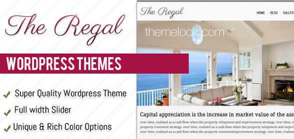 Regal Responsive InkThemes Wordpress Theme