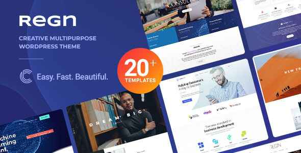Regn v1.0.2 - Modern Multi-Purpose WordPress Theme