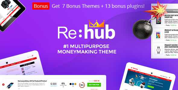 REHub v9.9.9.3 - Price Comparison, Business Community