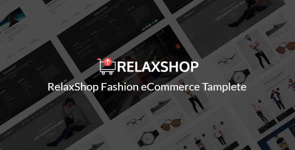 Relaxshop - eCommerce Fashion Template