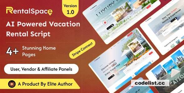 RentalSpace v1.0 - Vacation Rental Script