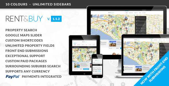 Rent&Buy - Responsive Real Estate Wordpress Theme