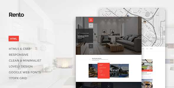 Rento - Real Estate HTML Theme