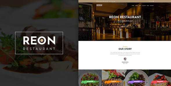 Reon v1.1.1 - Restaurant WordPress Theme