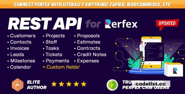 REST API module for Perfex CRM v2.1.5
