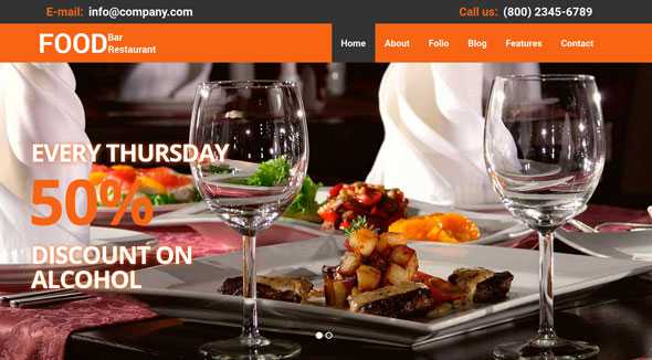 Restaurant – Creativemarket Professional Theme