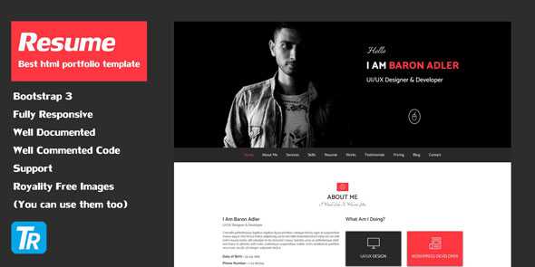 Resume - Personal Portfolio Web Template