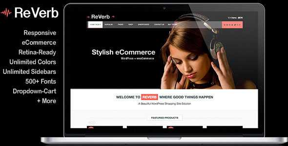 ReVerb v1.3 - Responsive WooCommerce Theme