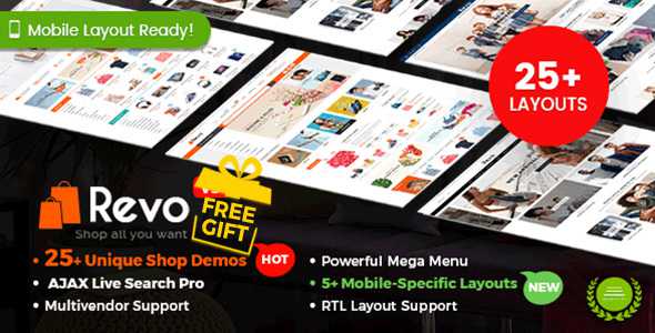 Revo v3.5.3 - Multi-purpose WooCommerce WordPress Theme
